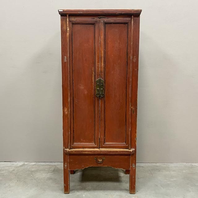 Antique narrow cabinet