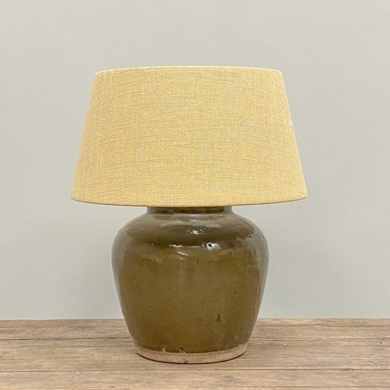 Lamps Ceramic table lamps Large rustic gray pottery table lamp