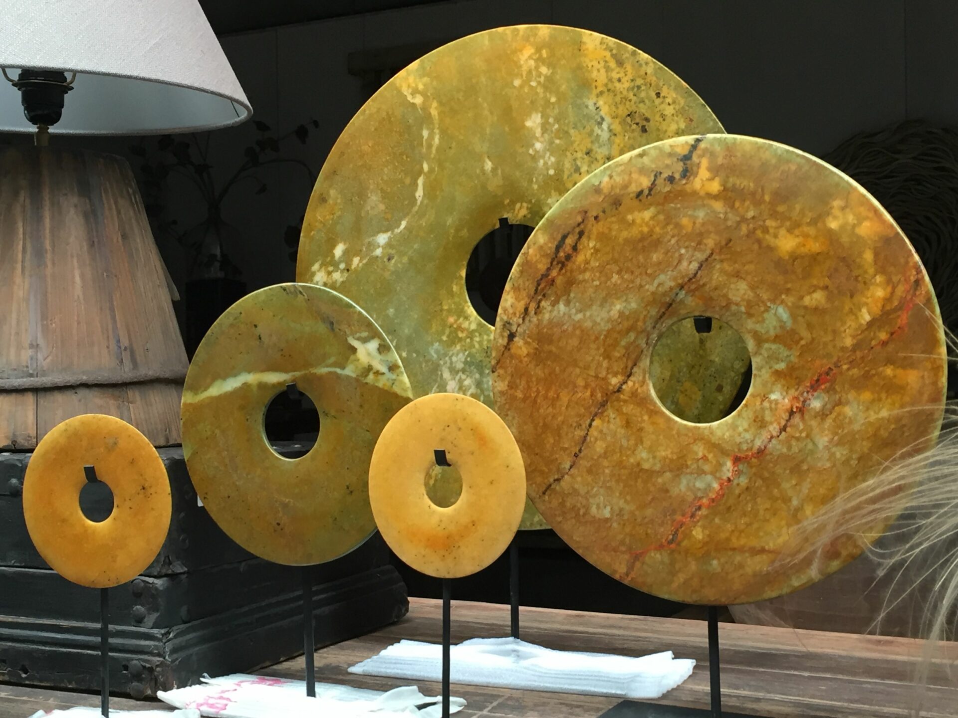 Old unique home decor bi-discs inspiration 1